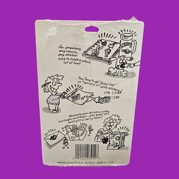 1992 Sealed Hallmark Valentine Stickers Putti Cherub Love Friendship Hearts Dove - Picture 3 of 4